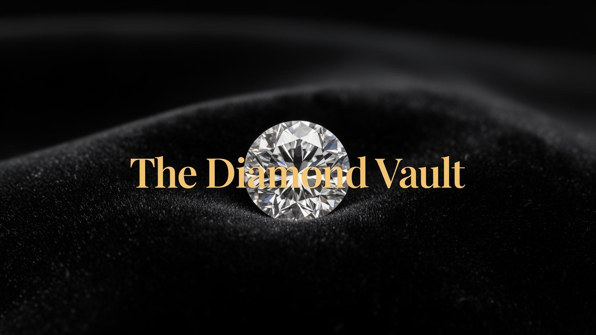 The Diamond Vault™ — editorial concept hero